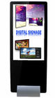 Reklam Video Oynatıcı İçin Ultra İnce Dokunmatik Dikey Dijital Tabela Ekranı