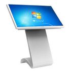 Dijital sigange yazılımı ile masa standı 42 inç dokunmatik ekran bilgi kiosk