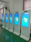 43 Inç Taşınabilir Dokunmatik Ekran Kiosk Paneli Fotoğraf Standında Kiosk Tempred Cam Yüzey