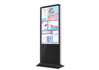 Dijital Tabela 75&quot; Zemine Monte 4K Kapalı LCD Ekran Totem Alışveriş Merkezi Reklamı
