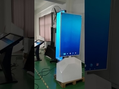 Çoklu Dokunmatik Dijital Tabela Kiosk Zemin Standı Android 5.1