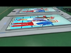 İnce Çift Taraflı Dijital Tabela LCD Ekran Yüksek Parlaklık