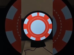 LCD Yuvarlak Ekran Ekran Yüksek Parlaklık Reklam İçin