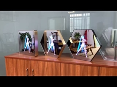 Reklam LED Işığı için 3D Ayna Holografik Ekran Kiosk