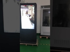 Dış Mekan 32 55 86 İnç Kapasitif Kiosk Çift Taraflı Monitör LCD Ekran