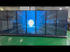 69.3 inçlik kapalı ultra ince LCD serbest duran tam ekran dijital işaretleme