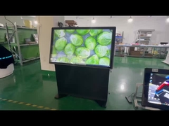 55 inç Stand dokunmatik ekran Kiosk LCD Pcap monitörü i7 bilgisayarı ile