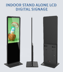 FHD UHD LCD Dijital Ekranlar Metal Kasa SPCC Dokunmatik Ekran Reklam Kiosk