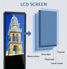 50 inç Kapalı Android Zemin Ayakta Dokunmatik Ekran Kiosk LCD Dijital Tabela
