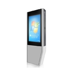 Su geçirmez Dış Mekan LCD Dijital Tabela Güneş Işığı Okunabilir LCD Ekran Kiosk Totem