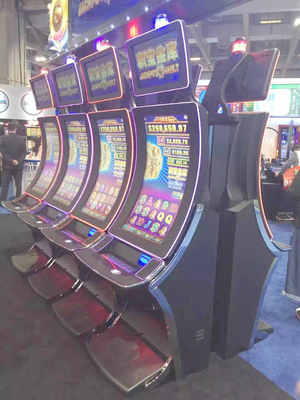 PCAP dokunmatik ekran LCD ekran boyutu 10.1inç ile 98inç arasında oyun makinesi için renkli LED lambaları ile