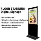 Dikey 43 İnç Kızılötesi Dokunmatik Ekran Reklam Kiosk Android Dijital Tabela Kiosk