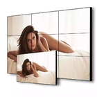 Reklam LCD Ekleme Ekranı 3x3 46 - 65 İnç Kapalı LCD Video Duvar
