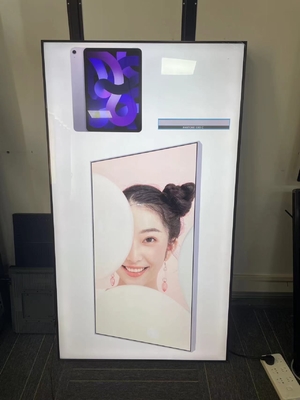 55 inç 65 inç Işık Kutusu LCD Ekran TFT Tipi Ultra Dar Çerçeve