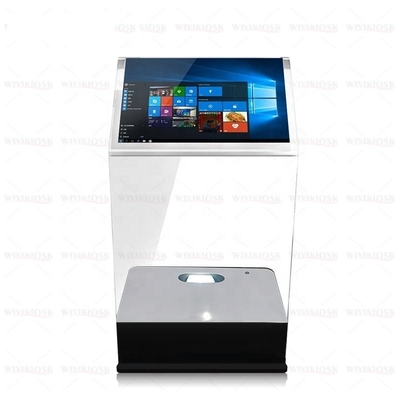 30 İnç Şeffaf Dokunmatik Ekran Kiosk Holografik Projektör Kiosk