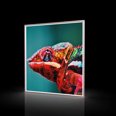Ahşap Çerçeve LCD Reklam Ekranı Android HD Medya Oynatıcı Dijital Tabela