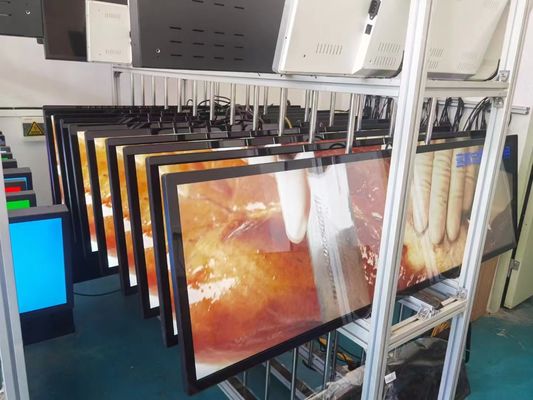 19.5 24 34 43 65 75 Inch Duvar Montajı Uzanan Çubuk LCD Ekranı TFT LCD Modülü 4K