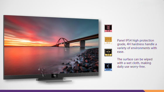 COB Mini LED HD Doğrudan Ekran Akıllı Ofis Toplantısı 135 &quot;Büyük Ekran