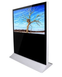 Havaalanı için 4G Kapalı Yatay Dijital Tabela Köşk Monitörü 65 İnç
