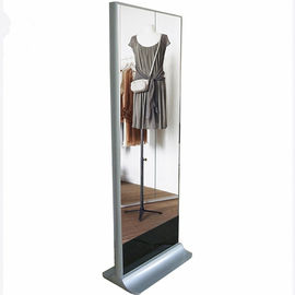 Mall için Yüksek Parlaklık Sihirli Ayna LCD İnteraktif Kiosk 43 İnç 4G