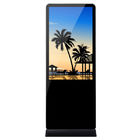 Iphone Stil Çerçeve Çoklu Dokunmatik Dijital Tabela Köşk Zemin Standı Android 5.1