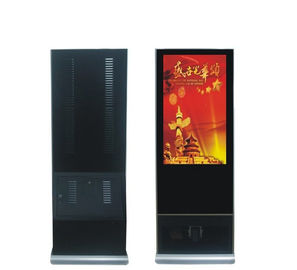 Ayakkabı Parlatıcı ile LCD Bölünmüş İnteraktif Dijital Ekran Kiosk 49 Inç