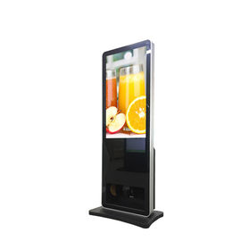 Ayakkabı Parlatıcı ile LCD Bölünmüş İnteraktif Dijital Ekran Kiosk 49 Inç