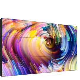 Samsung / LG Ultra dar çerçeve 3.5mm1.8mm siyah metal çerçeve 3x3 2x2 46 &quot;47&quot; 49 &quot;55&quot; inç LCD DID video duvar