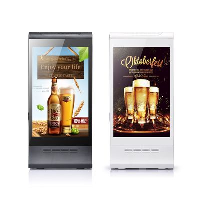 8 inç Masaüstü Dijital Sipariş Çağrı Ekranı LCD Ekran Reklam Oyuncusu Menü Güç Bankası ile
