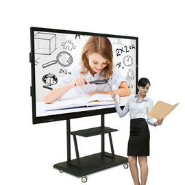 İnteraktif Multi Touch Dijital Tabela 75 Inç Alüminyum Alaşımlı Gövde Malzemesi