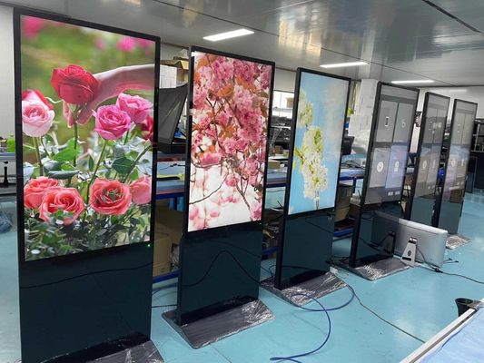 75 Kalıcı Dijital İşaret İçeride Ultra İnce LCD Tam Ekran