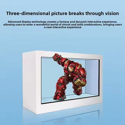 22 inçlik 3D Hologram Kutusu Şeffaf LCD Vitrin