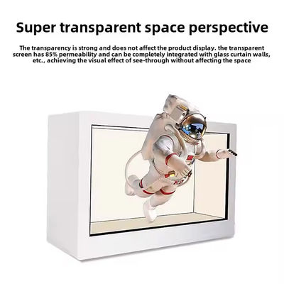 22 inçlik 3D Hologram Kutusu Şeffaf LCD Vitrin