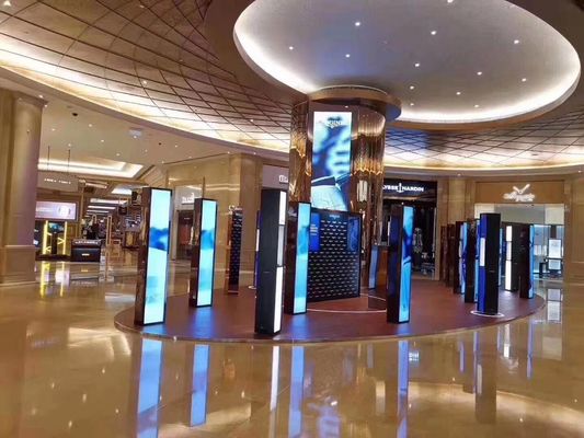 Raft Reklamları için 1920*1080 çözünürlüğü ve 400CD/M*2 parlaklığı olan 86 inçlik Bar LCD Ekran