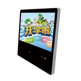 22 "LCD RFID Duvara Monte Dijital Tabela, Öğrenciler Giriş İçin LCD Reklam Ekranı