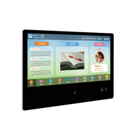 22 "LCD RFID Duvara Monte Dijital Tabela, Öğrenciler Giriş İçin LCD Reklam Ekranı