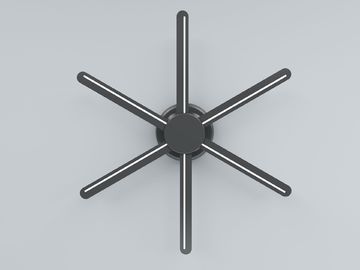 Wifi 65cm 3D Hologram Reklam Ekranı LED Fan 3D Holografik Fotoğraf Video Mağaza Bar 3d Projektör Hologramı