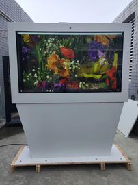 Açık Zemin Standı Dijital Menü Tv Muhafaza Monitör 65 inç 55 inç 43 inç Manzara Ekran Kiosk