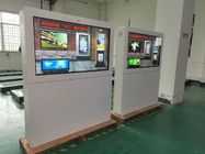 Yalnız Ayakta Açıkhava Reklamcılığı Lcd Ekranlar Kiosk Otobüs İstasyonu İçin 65 İnç Medya Oynatıcı