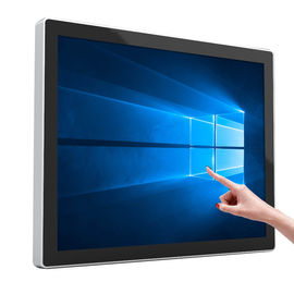 Endüstriyel Sınıf Dokunmatik Ekran Kiosk Hepsi Bir PC İnteraktif Salon İçin Monte İnteraktif Duvar