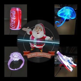 1920x1080 Çözünürlük WIFI Bluetooth Fonksiyonu ile 3D Holografik Görüntü Hologram Fanlar