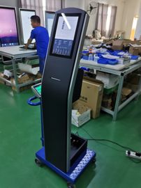 12.1 inç zemin ayakta kapasitif dokunmatik ekran kiosk ile THERMAL yazıcı dahili Android veya PC OS ödeme kiosk