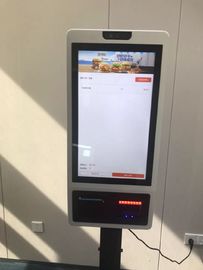 32 inç Nfc Self Servis Bankacılık Köşk Terminali 10 Noktalı Ture Falt Pcap Dokunmatik ekran kiosk