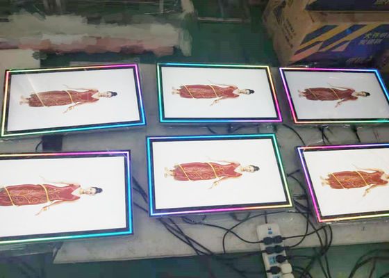 AC100V 6ms 300cd / m2 Dijital Tabela ile Duvara Monte Lcd Ekran
