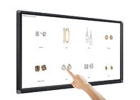 Reklam Ekranı OEM Fabrika 55 İnç Stand Monitör Kiosk Ağ Video Oynatıcı Terminali Dokunmatik Ekran İnteraktif LCD
