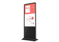 Dijital Tabela 75&quot; Zemine Monte 4K Kapalı LCD Ekran Totem Alışveriş Merkezi Reklamı
