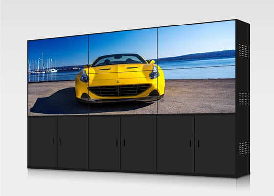 Kapalı 0.88mm Çerçeve 3X3 55in Dikişsiz LCD Video Duvar