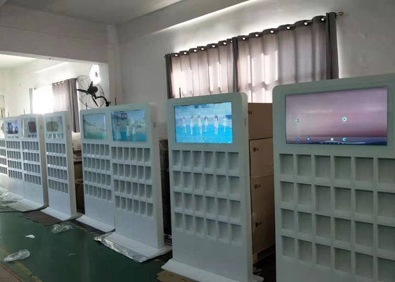 Whitel renkli Ticari LCD Reklam Ekranı Dijital Tabela, WiFi Ayaklı Dijital Tabela ile