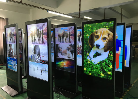 Digital Signage 1920x1080 55incch Şeffaf 400cd/m2 araba 4s Shop için