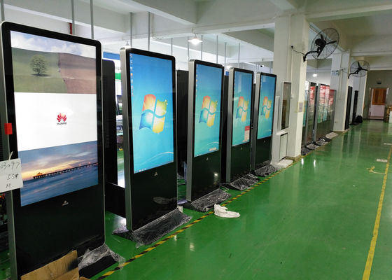 Reklam için Dijital Tabela Kiosk RMVB HDMI LAN 450cd / M2